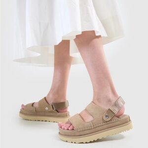 🐏Size 10 - NWT: UGG - Women's Goldenstar Glide Sandals